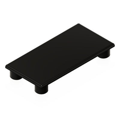 MODULAR SOLUTIONS POLYAMIDE PART&lt;br&gt;END CAP 45MM X 90MM BLACK